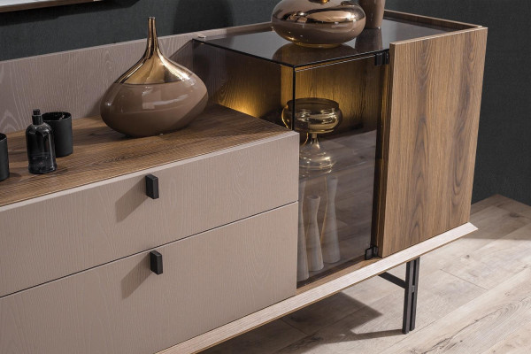 Modern Bedroom Set Perfect Bed 2x Bedside tables and Dressing table