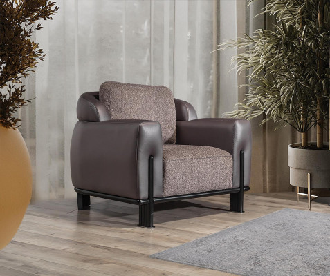 Modern Armchair Design Living room Furniture Blue Color Luxury Style Novelty