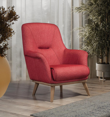 Stylish Pink Color Armchair exclusive Perfect Furniture for Living room