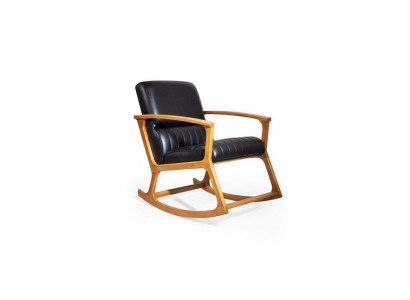Modern Rocking Chairs Black Color Perfect Furniture for Living room new
