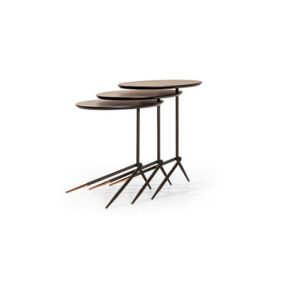 Set of 3x side tables in a modern design - accents for your home