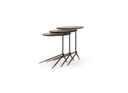 Set of 3x side tables in a modern design - accents for your home
