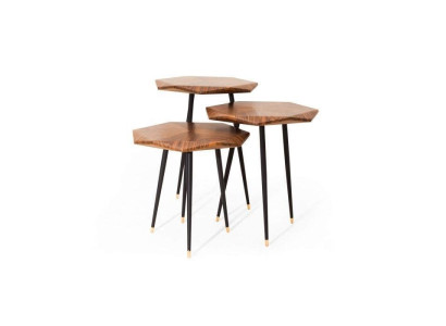 Practical combination of three: side tables for more style in your home