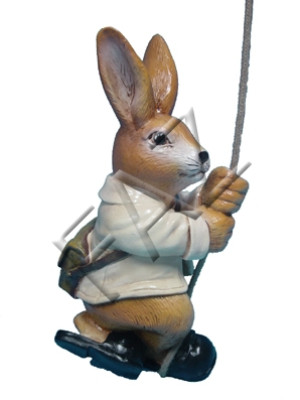 Design Rabbit Figure Garden Statue Sculpture Figures Sculptures Decoration Statues
