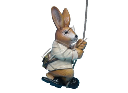Design Rabbit Figure Garden Statue Sculpture Figures Sculptures Decoration Statues