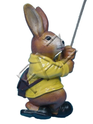 Design Rabbit Figure Garden Statue Sculpture Figures Sculptures Decoration Statues