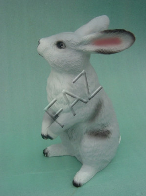 Design Rabbit Figure Garden Statue Sculpture Figures Sculptures Decoration new c427