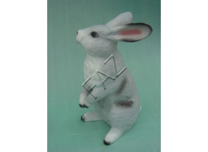 Design Rabbit Figure Garden Statue Sculpture Figures Sculptures Decoration new c427