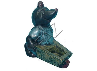 Design Mole Figure Garden Statue Sculpture Figures Sculptures Decoration c239 new