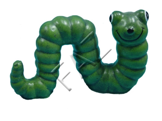 Design Worm Figure Garden Statue Sculpture Figures Sculptures Decoration c83 new