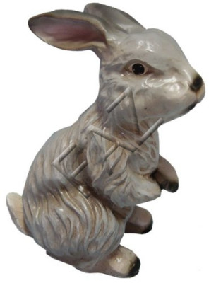 Design Rabbit Figure Garden Statue Sculpture Figures Sculptures Decoration c89a