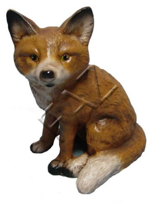 Design fox figure garden statue sculpture figures sculptures decoration decoration new