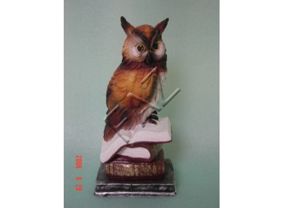 Design owl figure statue sculpture figures sculptures decoration decoration C393 new