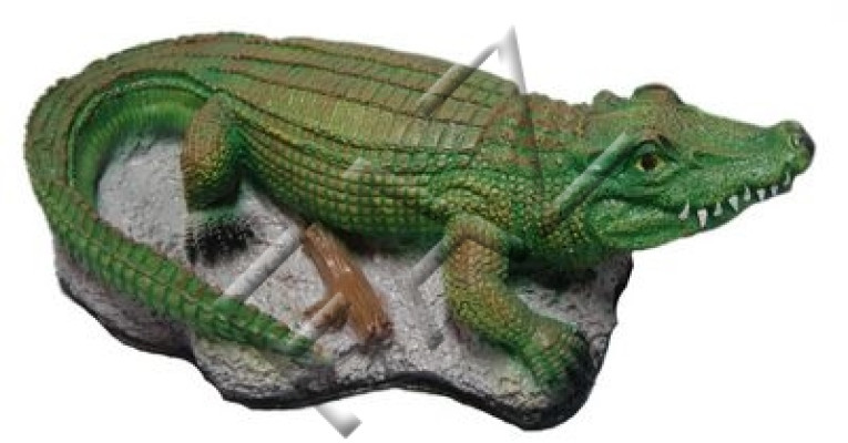 Design Crocodile Figure Statue Sculpture Figures Sculptures Garden Decoration new