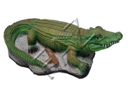 Design Crocodile Figure Statue Sculpture Figures Sculptures Garden Decoration new