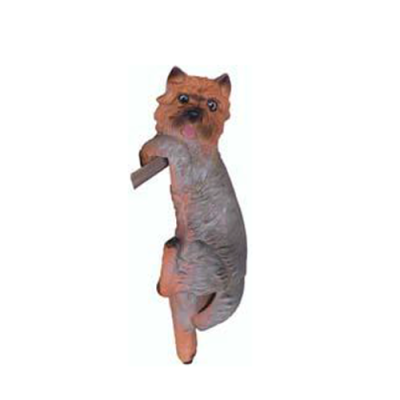 Hanging Dog Figure Statue Sculpture Garden Decoration 24cm Figures Statues Sculptures