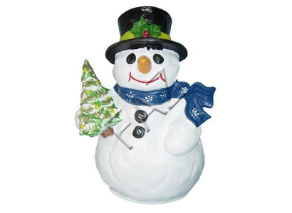 Design Snowman Small Figure Garden Statue Sculpture Figures Sculptures Decoration new
