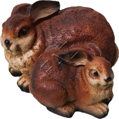 Design Rabbit Figure Garden Statue Sculpture Figures Sculptures Decoration new c592