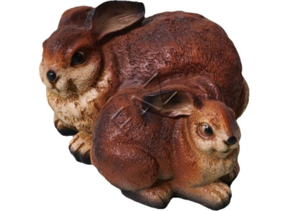 Design Rabbit Figure Garden Statue Sculpture Figures Sculptures Decoration new c592