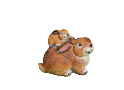 Design Rabbit Figure Garden Statue Sculpture Figures Sculptures Decoration new c865