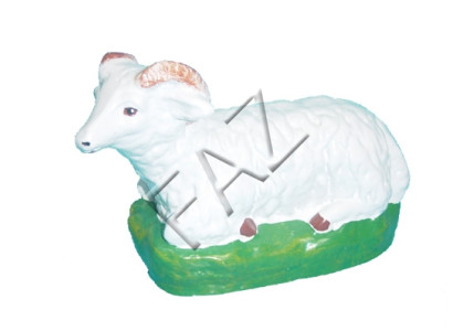 Design lamb lying figure garden statue sculpture figures sculptures decoration new