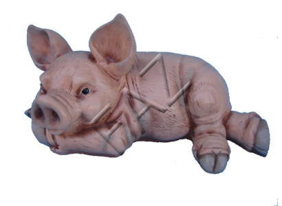Design Pig Figure Garden Statue Sculpture Figures Sculptures Decoration c374