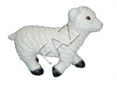 Design Lamb Figure Garden Statue Sculpture Figures Sculptures Decoration new