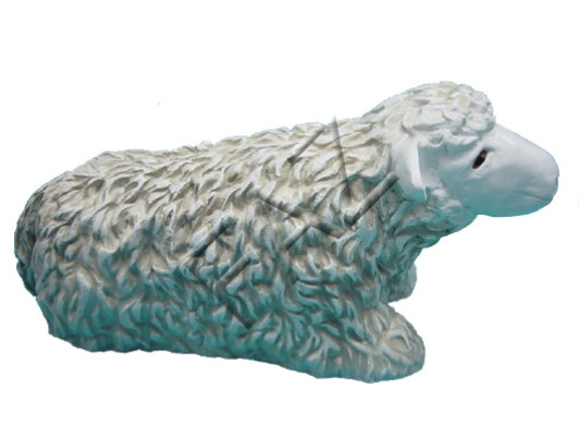 Design sheep lying figure garden statue sculpture figures sculptures decoration new