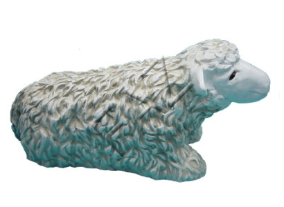 Design sheep lying figure garden statue sculpture figures sculptures decoration new