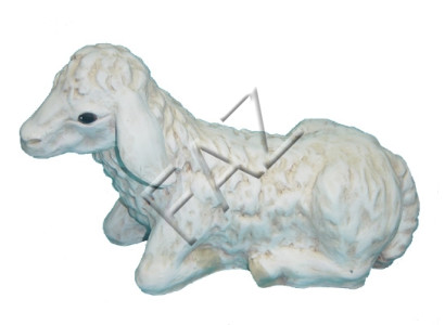 Design The Lying Sheep Figure Garden Statue Sculpture Figures Sculptures new