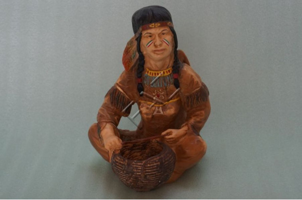 Design Indian Figure Bowl Statue Sculpture Figures Sculptures Decoration new