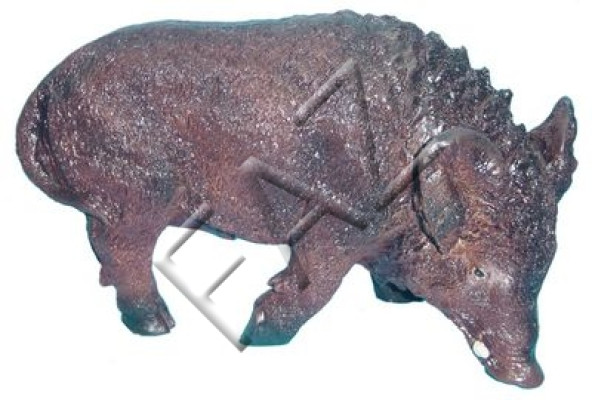 Wild boar figure garden statue sculpture figures sculptures decoration decoration new!