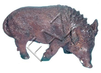 Wild boar figure garden statue sculpture figures sculptures decoration decoration new!