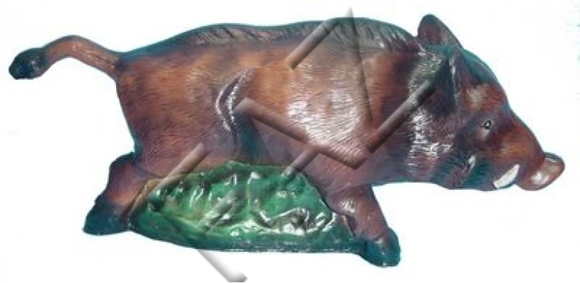 Wild boar figure garden statue sculpture figures sculptures decoration decoration new