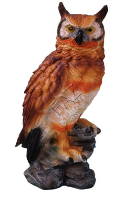 Design owl figure garden statue sculpture figures sculptures decoration decoration new