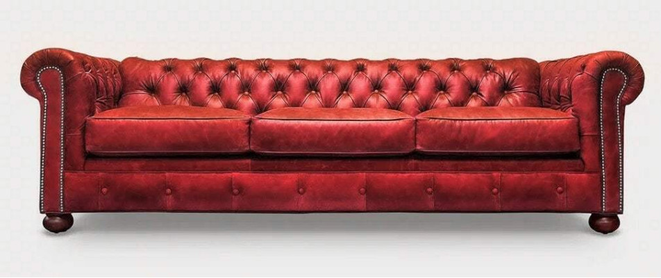 Chesterfield Sofa set Sofa Couch Upholstery 3 2 1 Seater Leather Sofas