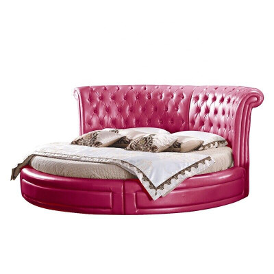 Round Classic s Bed Chesterfield Beds Upholstery Round Beds Leather