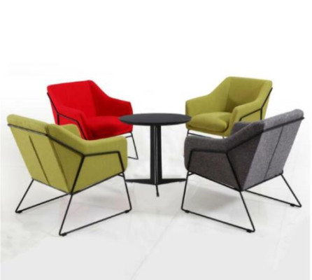 Designer Lehn Chair Upholstery Sofa 1 Seater Modern new TV Armchair