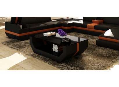 Luxury Coffee tables Polser Leather Designer Living room Side table Table