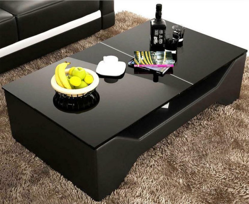 Sofa table design table living room glass leather sofa side coffee couch