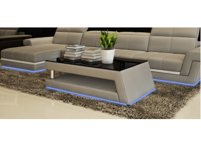 Modern designer glass table side sofa Tables Living room Table Coffee table