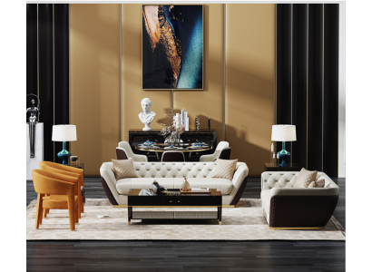 Sofa set Sets Set Design Sofas Upholstery Couches 3 + 2 Seat