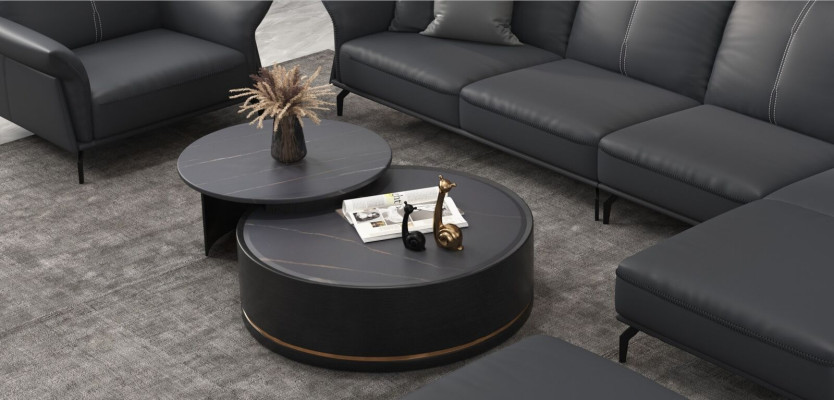 Sofa Corner sofa L-shape Armchair Coffee table Stool Corner sofa 3-piece. Modern