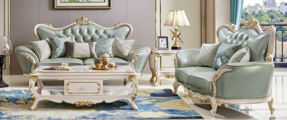 Sofa set 3 2 1 Seater Set Sofa Upholstery Couches Couch Classic Solid wood