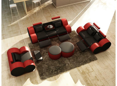 Modern Living room Couch Seat Upholstery Suite Sofas 3+2+1 Design