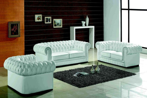 Chesterfield Sofa set Classic Living Room Couch Sofa Set Upholstery Suite