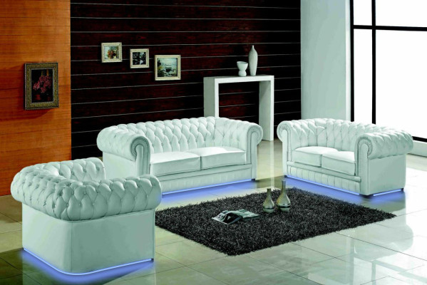 Chesterfield Sofa set Classic Living Room Couch Sofa Set Upholstery Suite