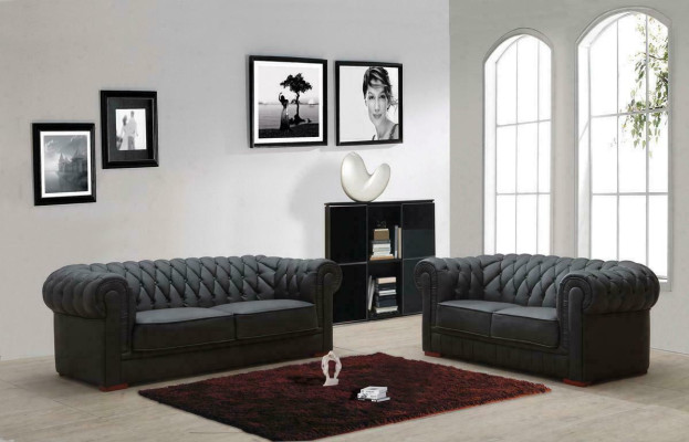 Chesterfield Sofa set Classic Living Room Couch Sofa Set Upholstery Suite