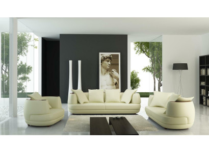 Luxury Design Sofa set Classic Leather Couch Upholstery Seat Set Sofa