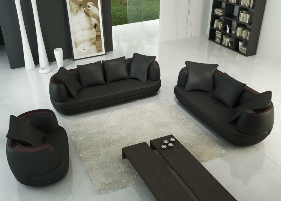 Luxury Design Sofa set Classic Leather Couch Upholstery Seat Set Sofa